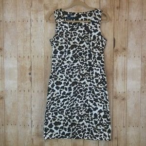 Jones New York Stretch Leopard Print Dress Sz. 8